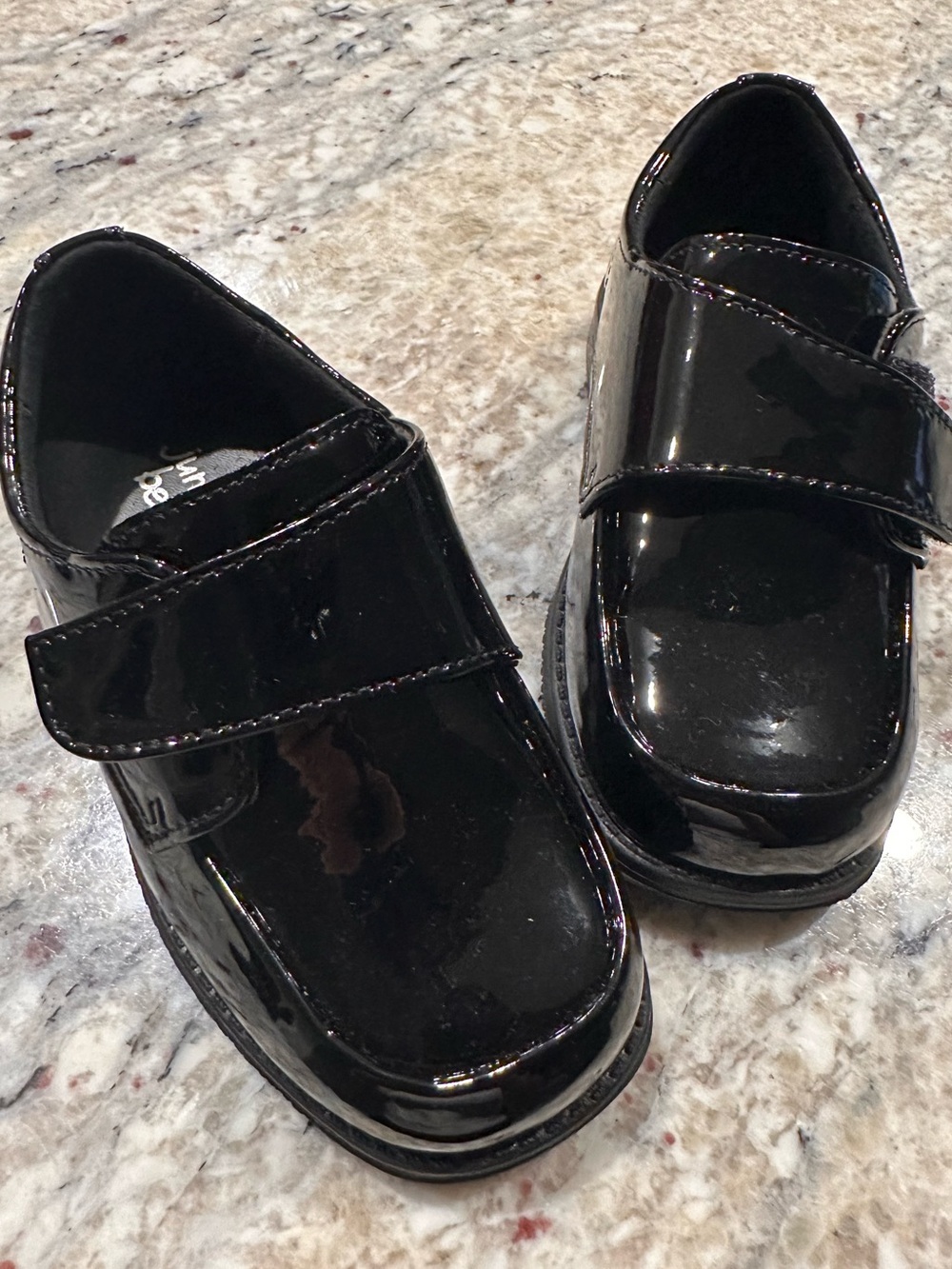 Tuxedo toddler shoes